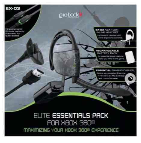 Pack Elite  Auricular Ex03 Bateria Cable Usb Cable
